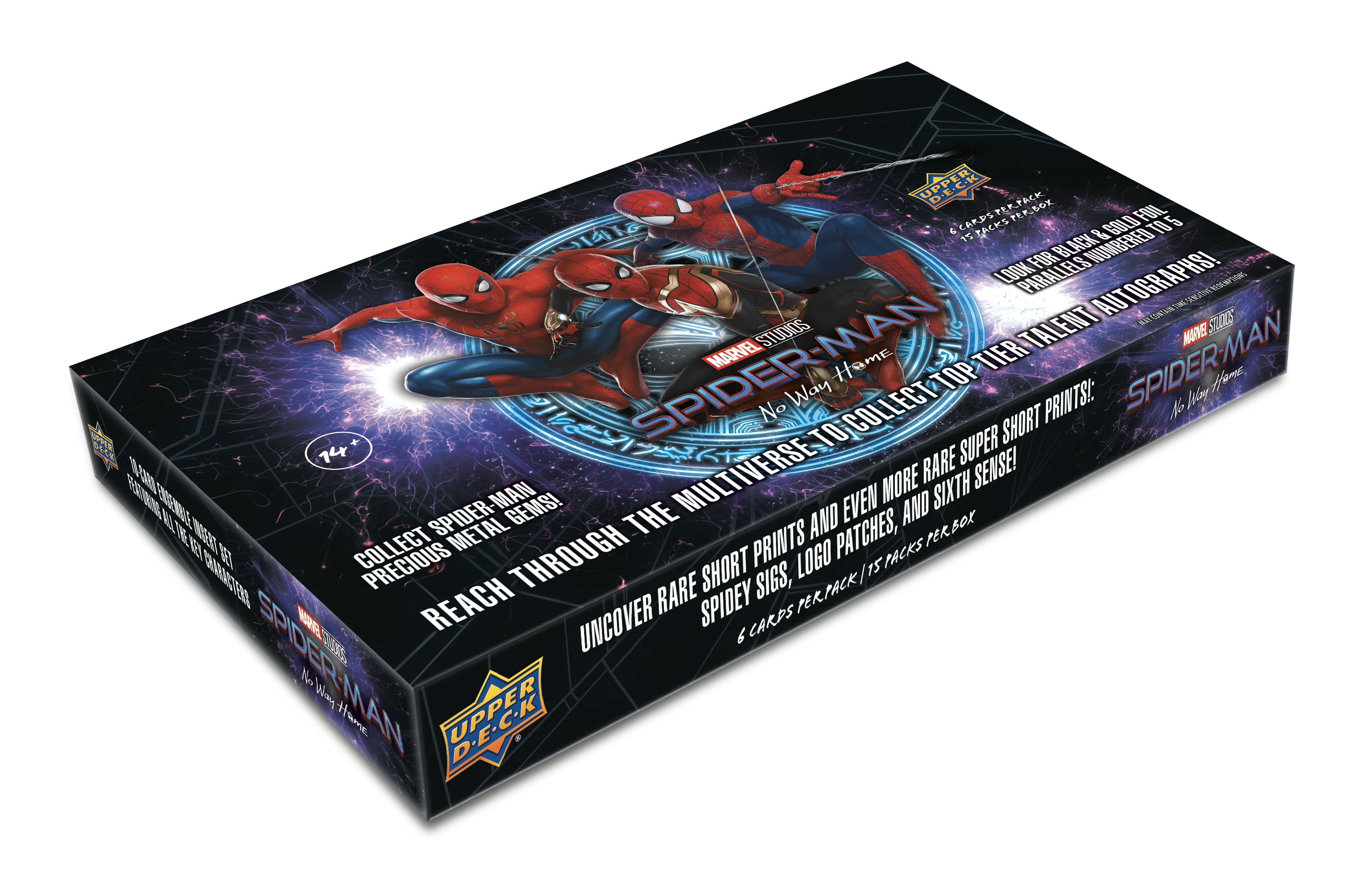 Upper Deck Marvel Studios Spider-Man No Way Home Hobby Box