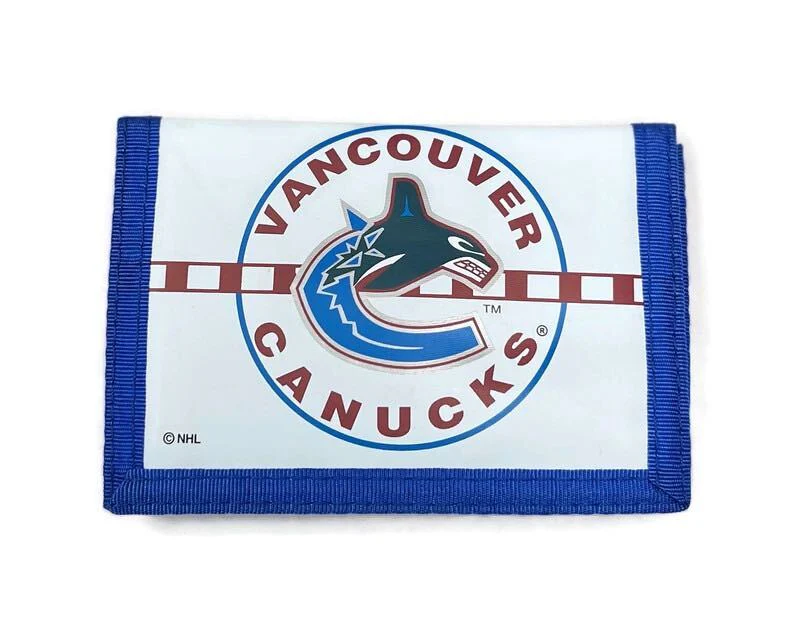Vancouver Canucks Tri-Fold Wallet & Coin Pocket