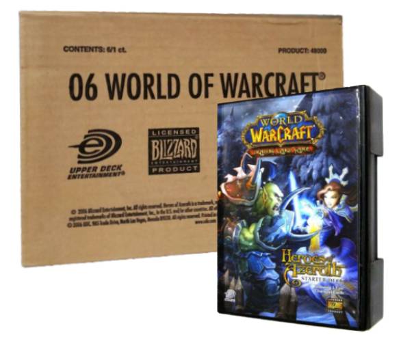 World Of Warcraft Heroes Of Azeroth Starter Deck Case (Case of 6 Decks)