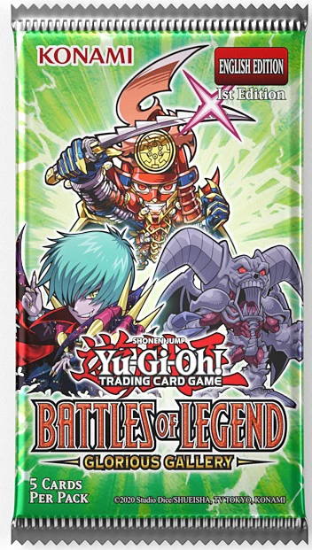 Yugioh Battles Of Legend Glorious Gallery 1st Edition Booster Box (Pre-Order) - Image 3