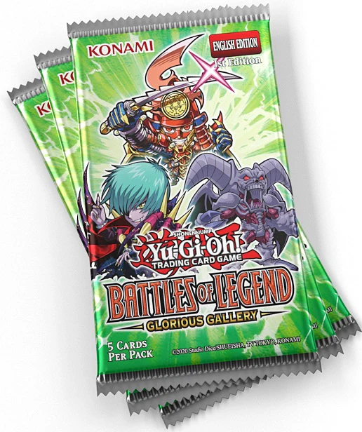 Yugioh Battles Of Legend Glorious Gallery 1st Edition Booster Box (Pre-Order) - Image 4
