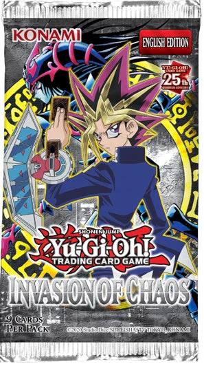Yugioh 25 Anniversary Invasion of Chaos Booster Box Case (Case of 12 Boxes) - Image 2