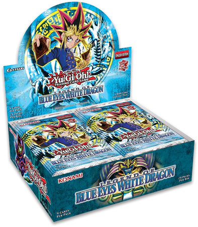 Yugioh 25 Anniversary Legend of Blue-Eyes White Dragon Booster Box