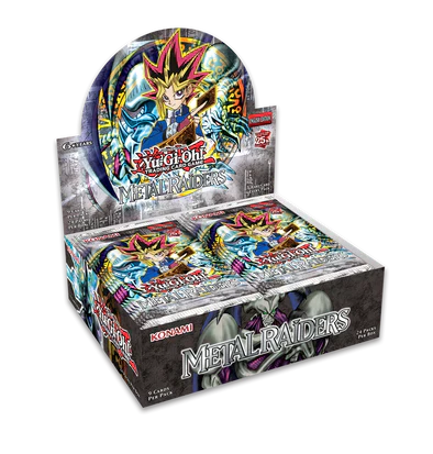 Yugioh 25 Anniversary Metal Raiders Booster Box Case (Case of 12 Boxes)