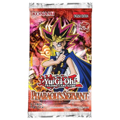 Yugioh 25 Anniversary Pharaoh's Servant Booster Box Case (Case of 12 Boxes) - Image 2