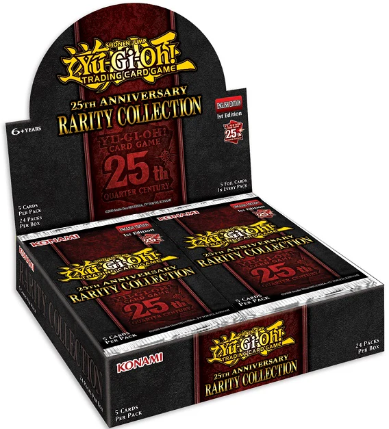 Yugioh 25 Anniversary Rarity Collection 1st Edition Booster Box