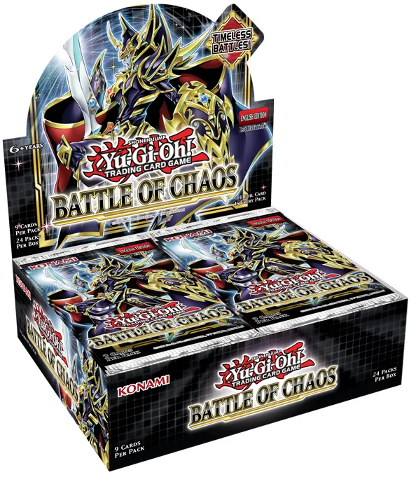 Yugioh Battle of Chaos 1st Edition Booster Box