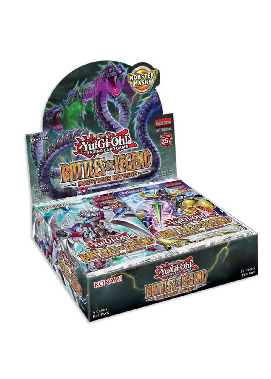 Yugioh Battle of Legend Monstrous Revenge 1st Edition Booster Box