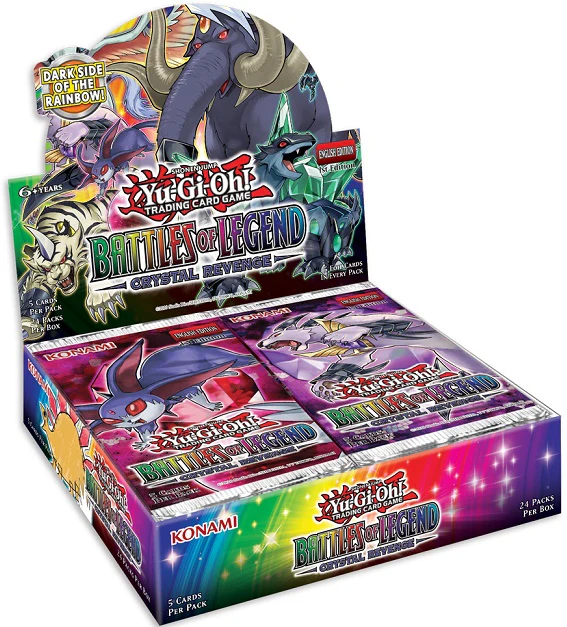 Yugioh Battles Of Legend Crystal Revenge 1st Edition Booster Box