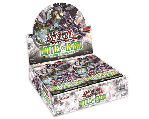 Yugioh Battles of Legend: Hero's Revenge 1st Edition Booster Box
