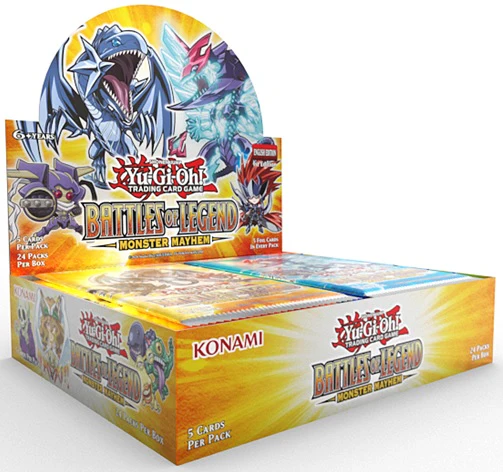 YuGiOh Battles of Legend Monster Mayhem 1st Edition Booster Box