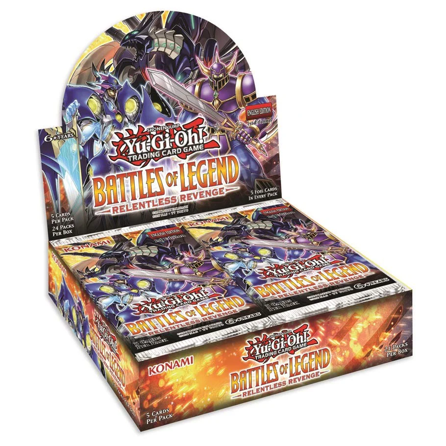 Yugioh Battles of Legend: Relentless Revenge 1st Edition Booster Box