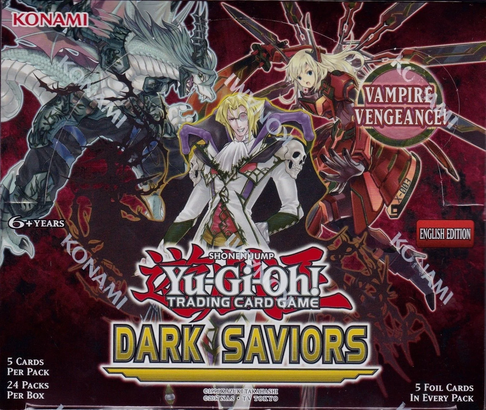 Yugioh Dark Saviors Unlimited Edition Booster Box