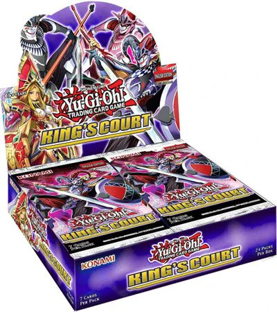 Yugioh King's Court 1st Edition Booster Box - Image 2