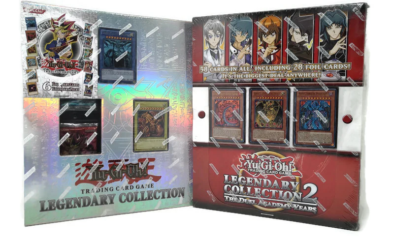 Yugioh Legendary Collection 1 + 2 Albums (LAST SET!)