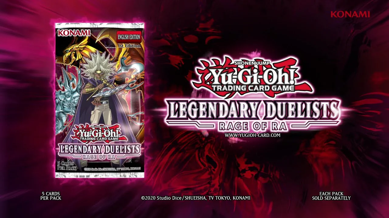 Yugioh Legendary Duelist Rage of RA 1st Edition Booster Box - Image 2