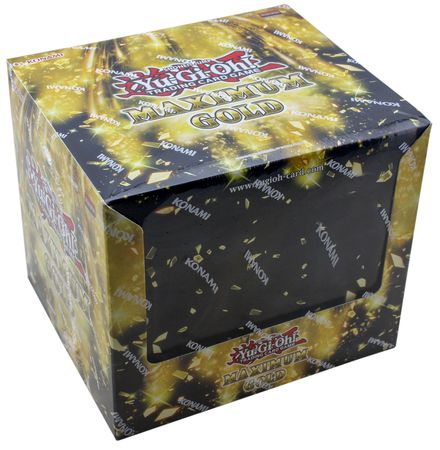 Yugioh Maximum Gold Display Box