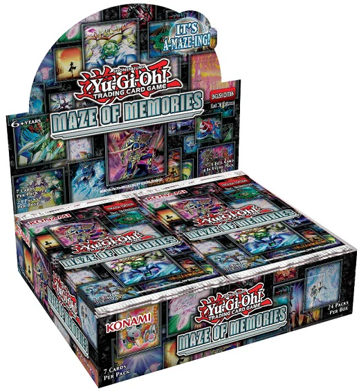 Yugioh Maze Of Memories 1st Edition Booster Box