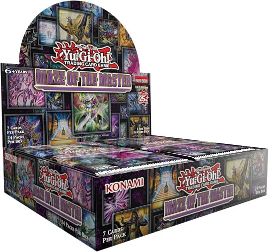 Yugioh Maze Of The Master 1st Edition Booster Box