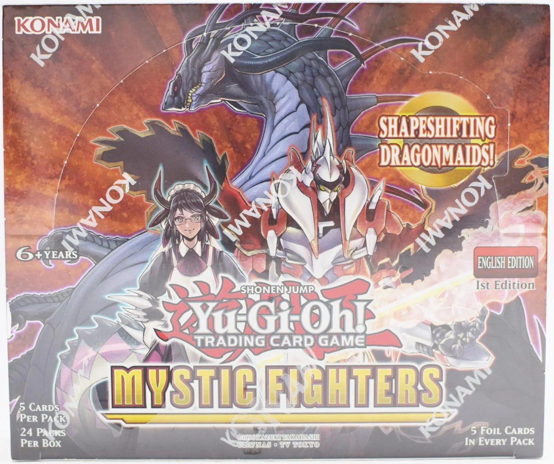 Yugioh Mystic Fighters 1st Edition Booster Box - Image 2