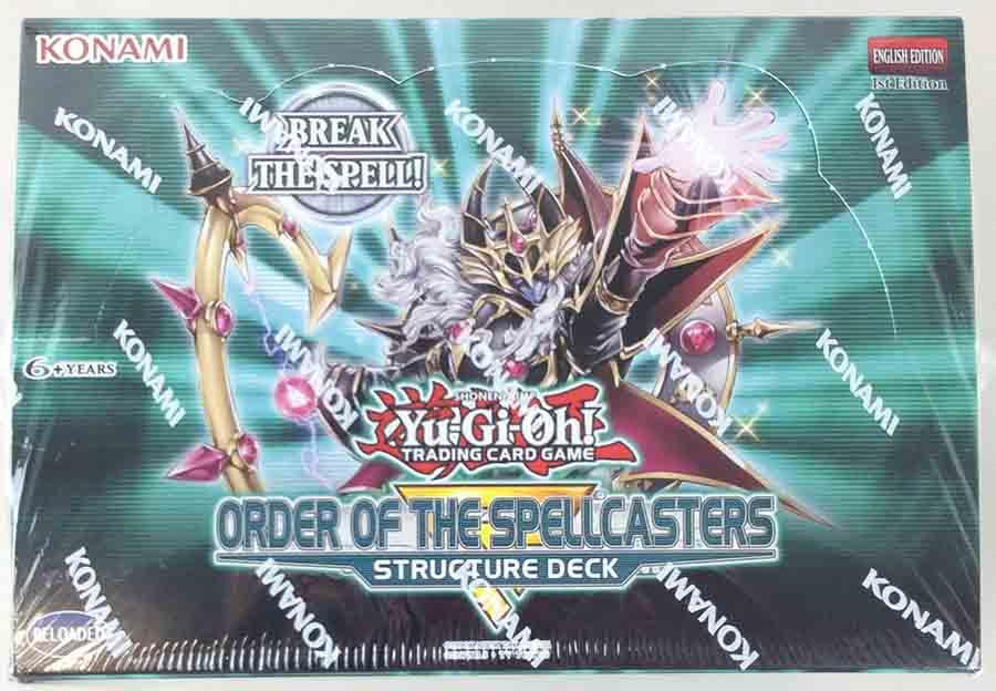 Yugioh Order of the Spellcasters Structure Deck Box