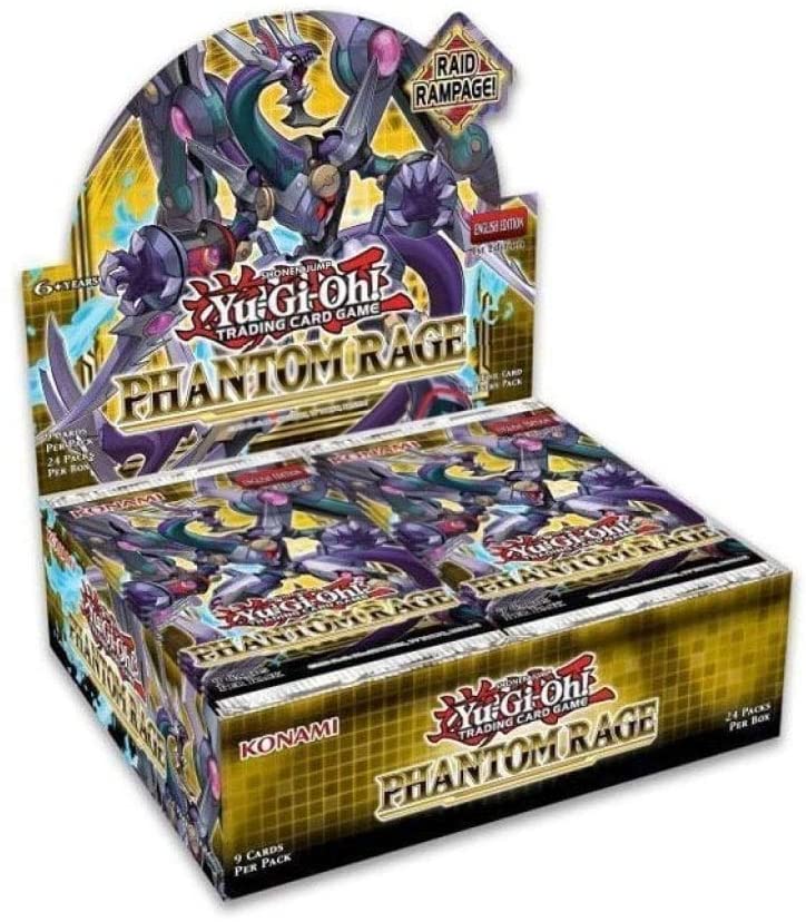 Yugioh Phantom Rage 1st Edition Booster Box