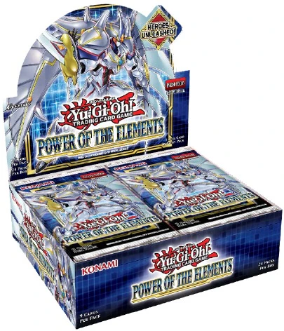 Yugioh Power Of The Elements Unlimited Edition Booster Box