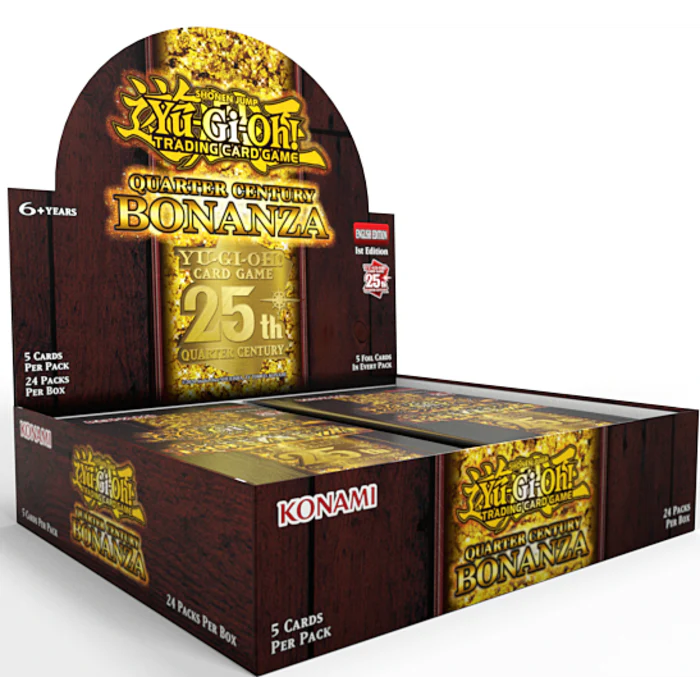 Yugioh Quarter Century Bonanza 1st Edition Booster Box