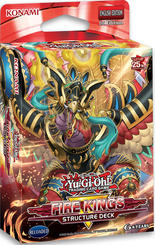 Yugioh Revamped Fire Kings Structure Deck