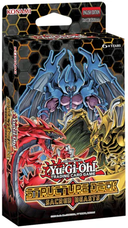 Yugioh Sacred Beasts Structure Deck Box