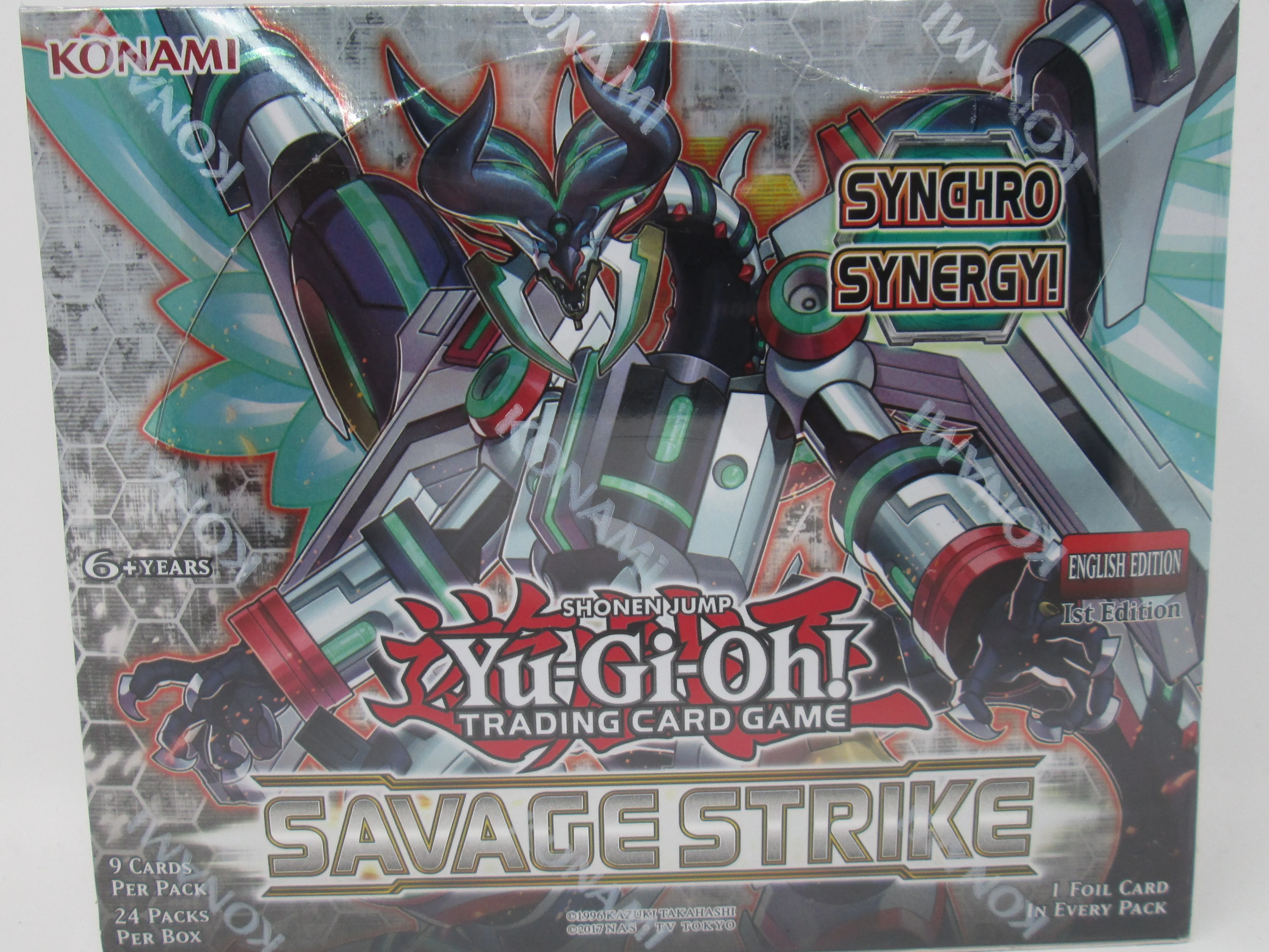 Yugioh Savage Strike 1st Edition Booster Box