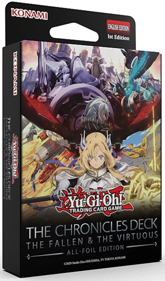 Yugioh The Chronicles Deck The Fallen & The Virtuous (All-Foil Edition)